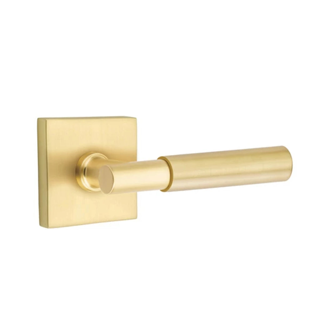 Latón Satinado · Square Rosette