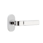 Cromo Pulido · 1-1/2" x3" Oval Rosette