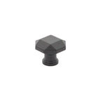 Schaub Perilla Menlo Park Faceted, 1-1/4" — Negro Mate