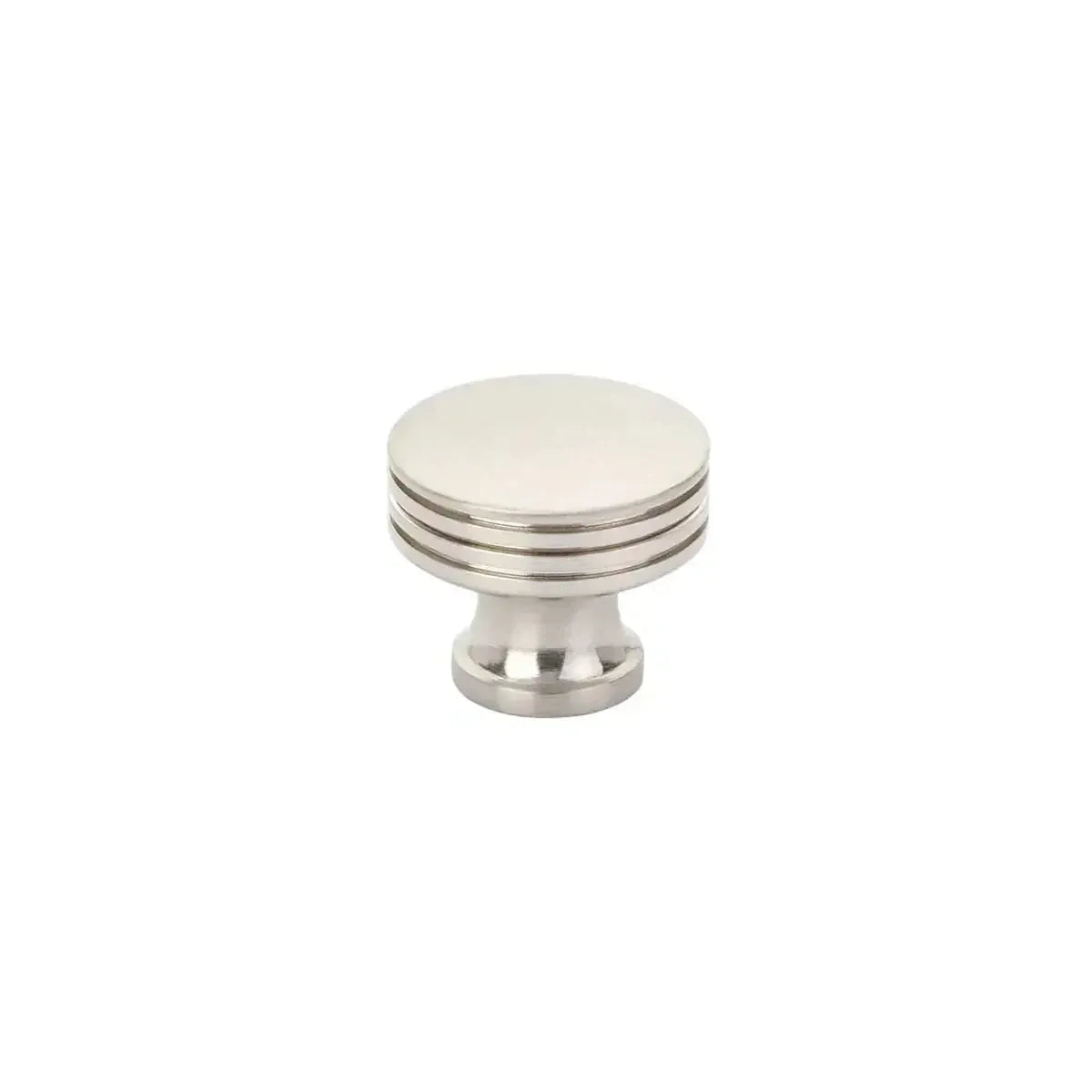 Schaub Perilla Menlo Park Ridged, 1-1/4" — Níquel Cepillado