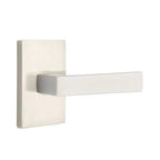 Níquel Satinado · Modern Rectangular Rosette
