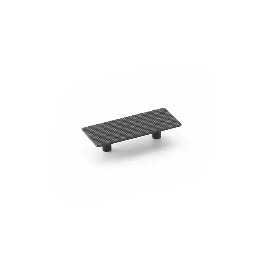 Schaub Jaladera Modo Rectangular, 1-7/8" cc — Negro Mate