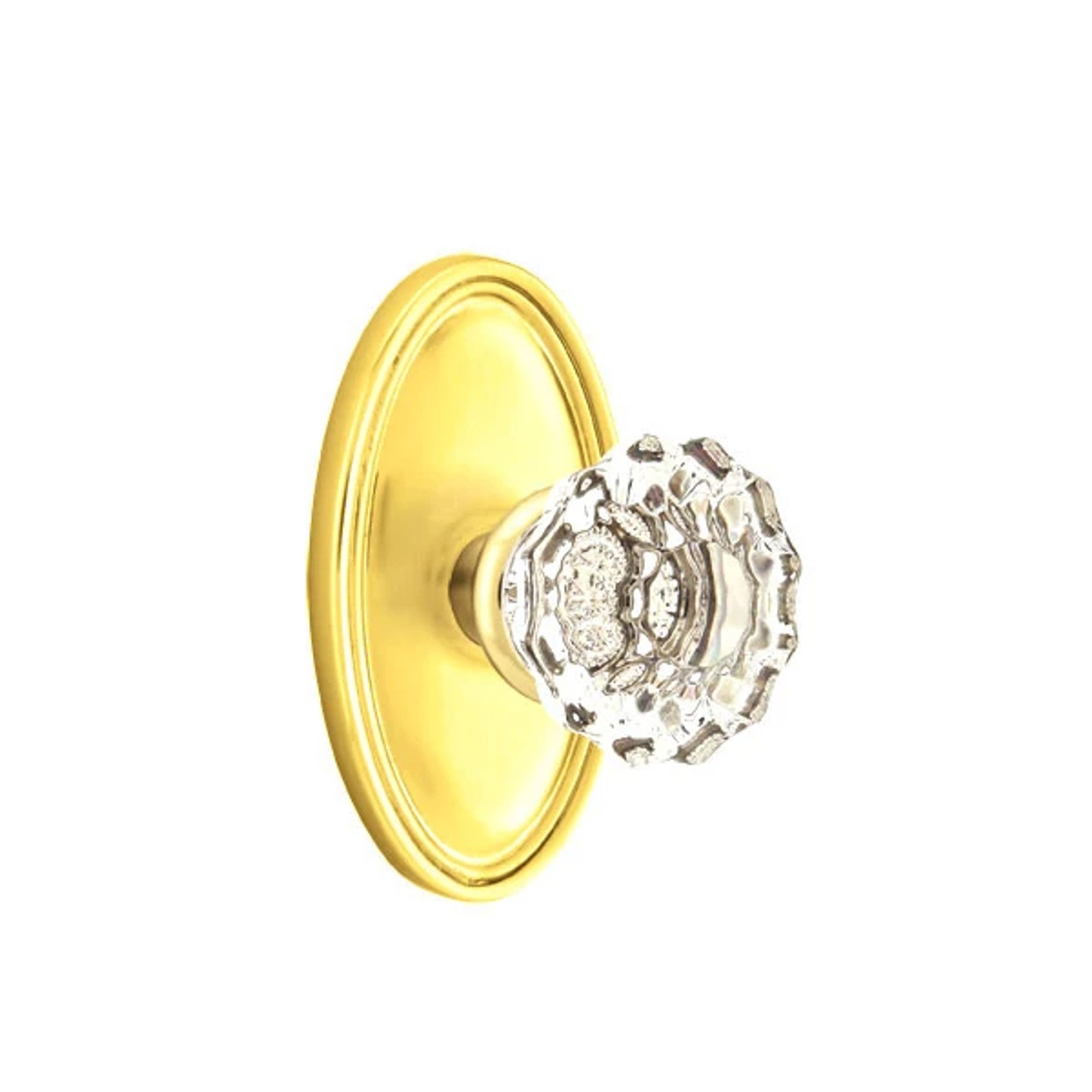Latón sin Laca · Oval Rosette