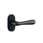Negro Mate · 1-1/2" x3" Oval Rosette