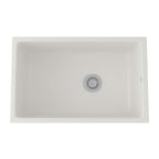 Rohl Allia Tarja Sencilla Bajocubierta de Fireclay 32" - Pergame