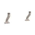 Rohl Georgian Era Uniones de Cubierta para Mezcladora Tipo Puente - Níquel Satinado