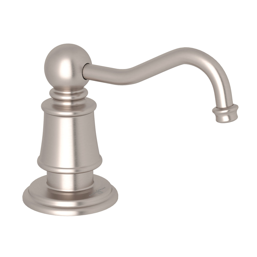 Rohl Georgian Era Dispensador de Jabón Edwardian - Níquel Satinado