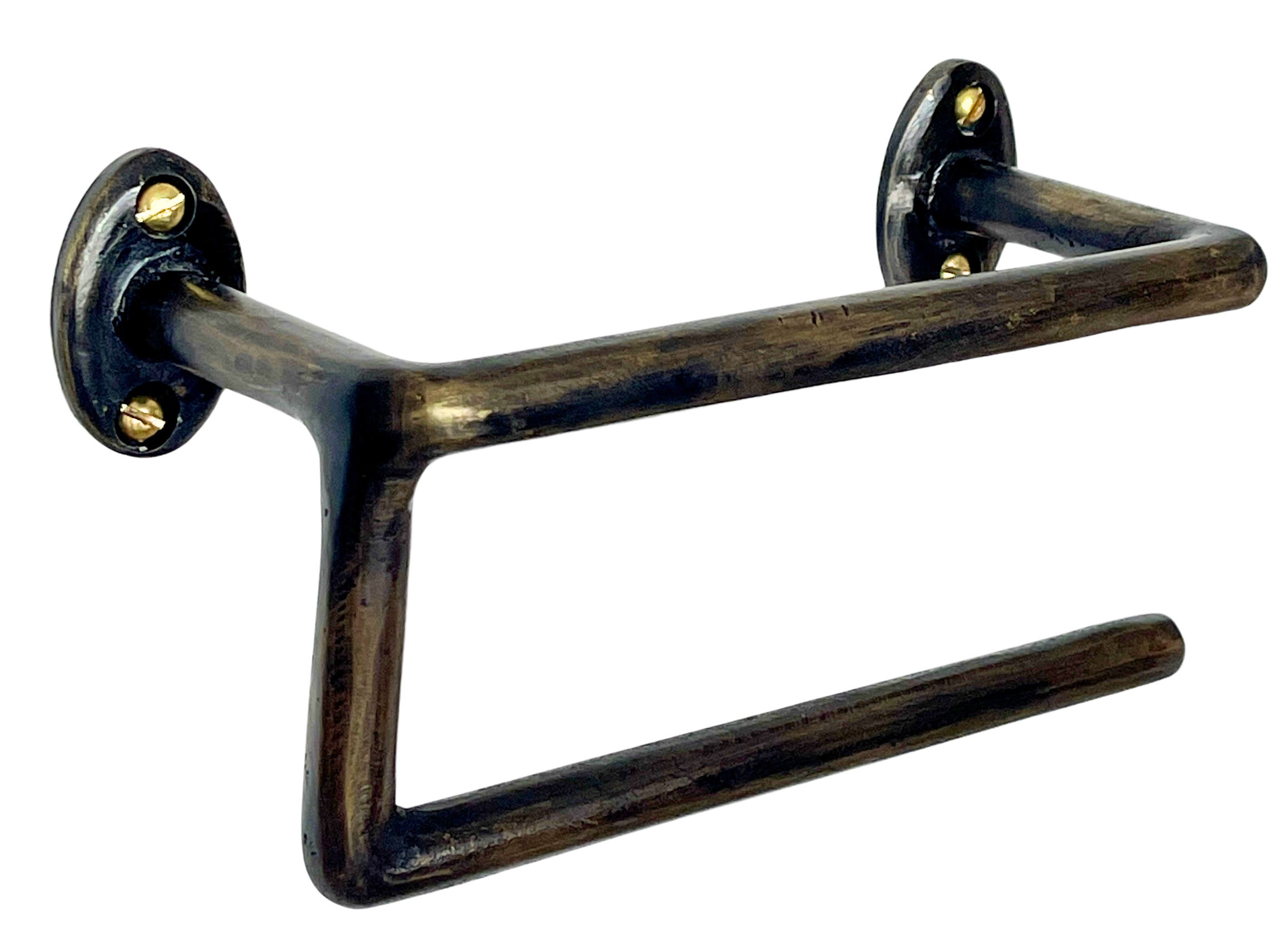 Porta Papel Hecho en Bronce