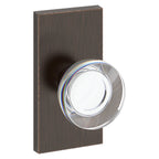 Baldwin Hardware Reserve Perilla Contemporary Crystal — Bronce veneciano — Contemporary 5 — Paso