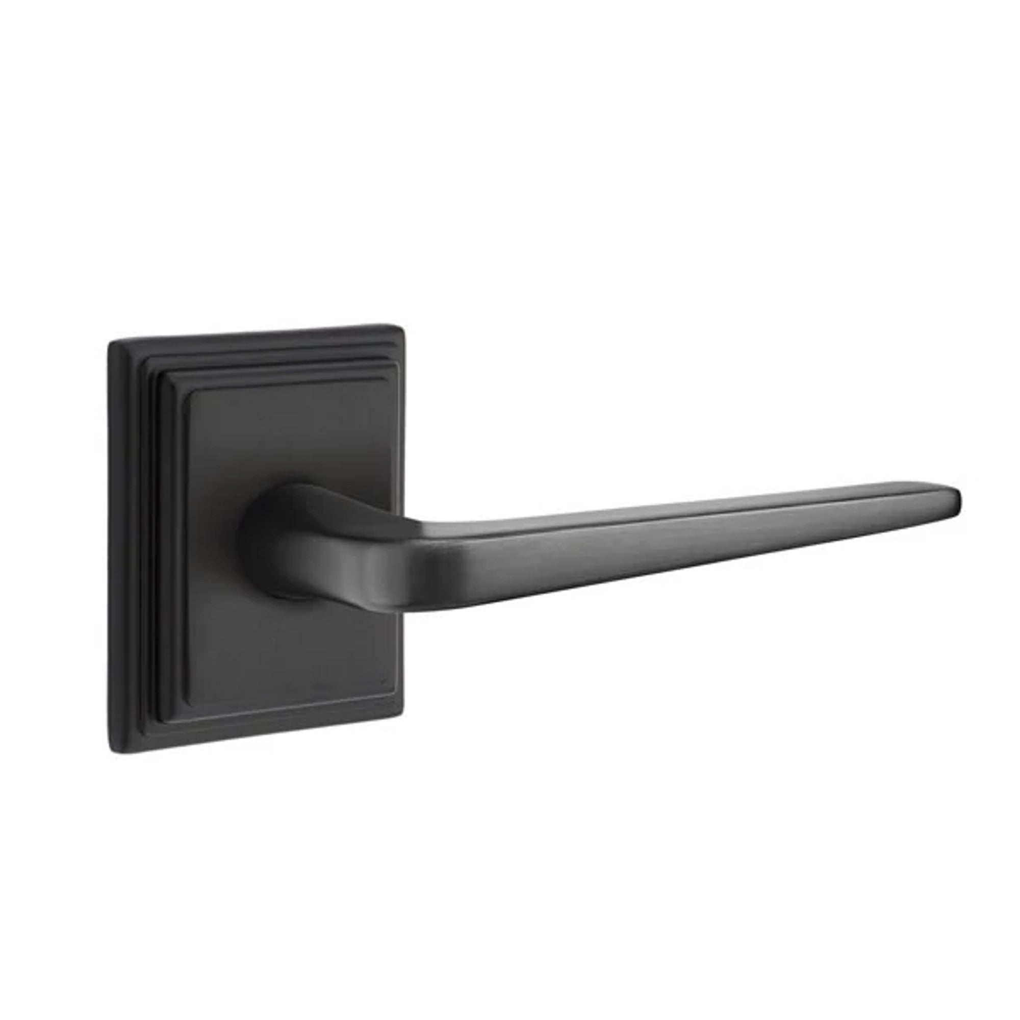Negro Mate · 1-1/2" x3" Oval Rosette