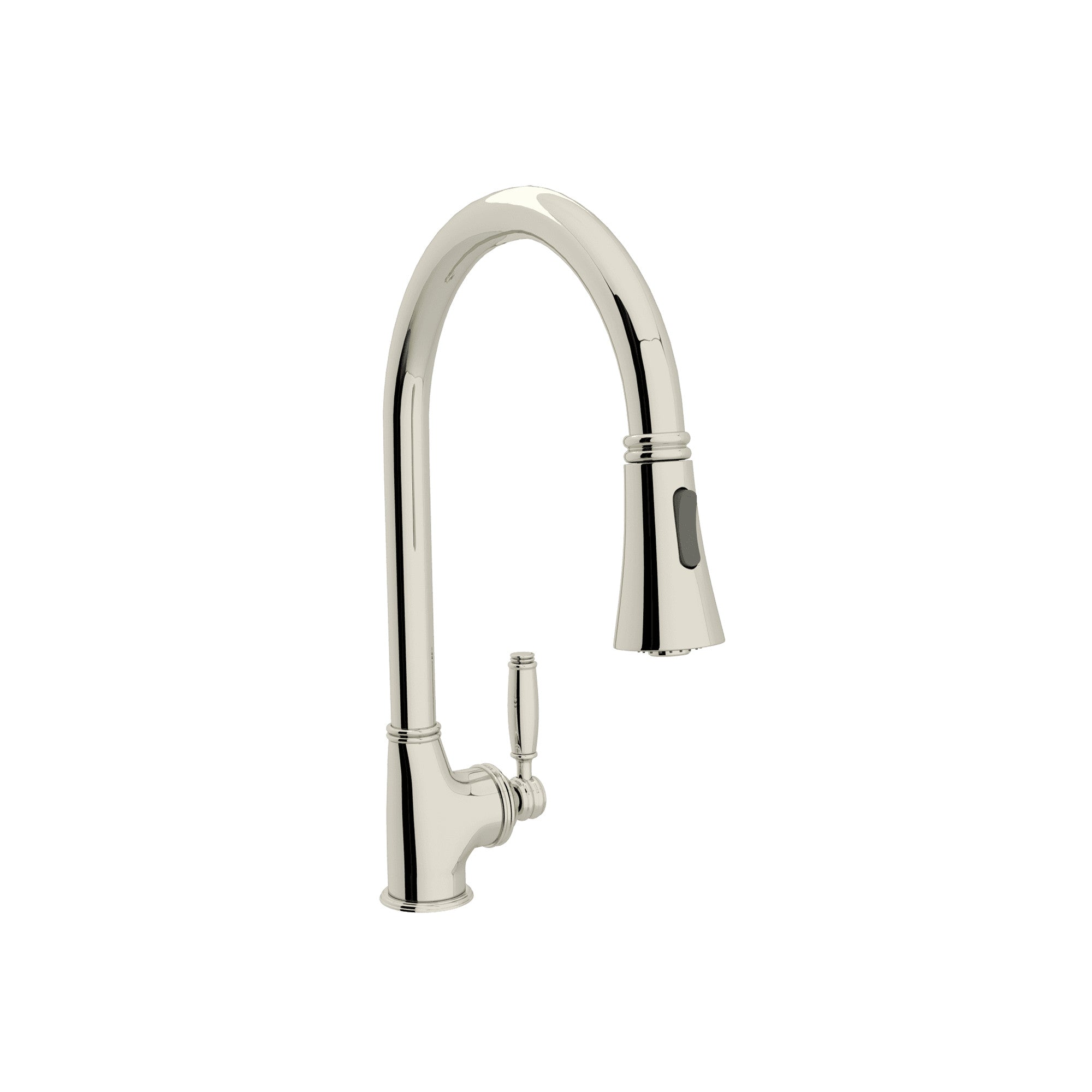 Rohl Gotham Mezcladora de Cocina Extraíble - Níquel Pulido