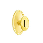 Latón sin Laca · Oval Rosette