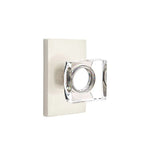 Níquel Satinado · Modern Rectangular Rosette