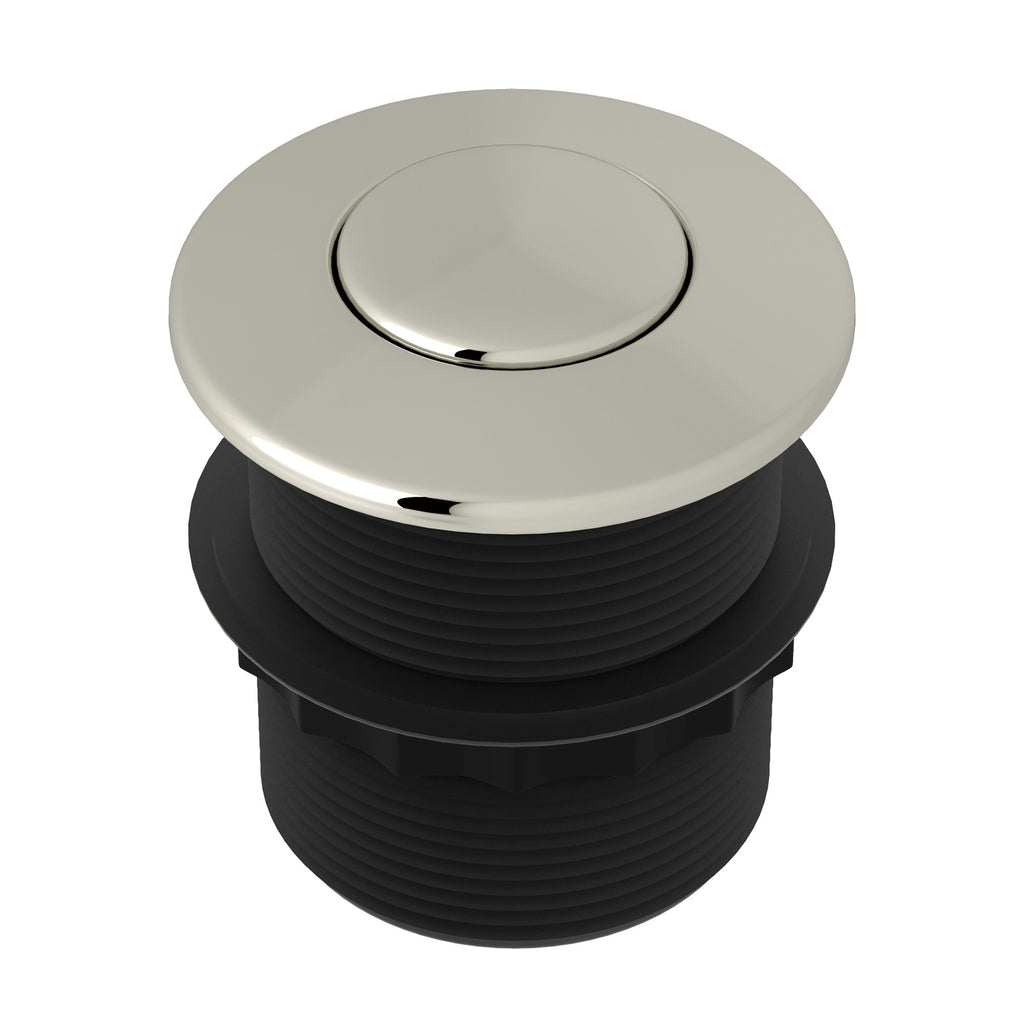 Rohl Botón Neumático para Triturador - Transicional - Níquel Pulido
