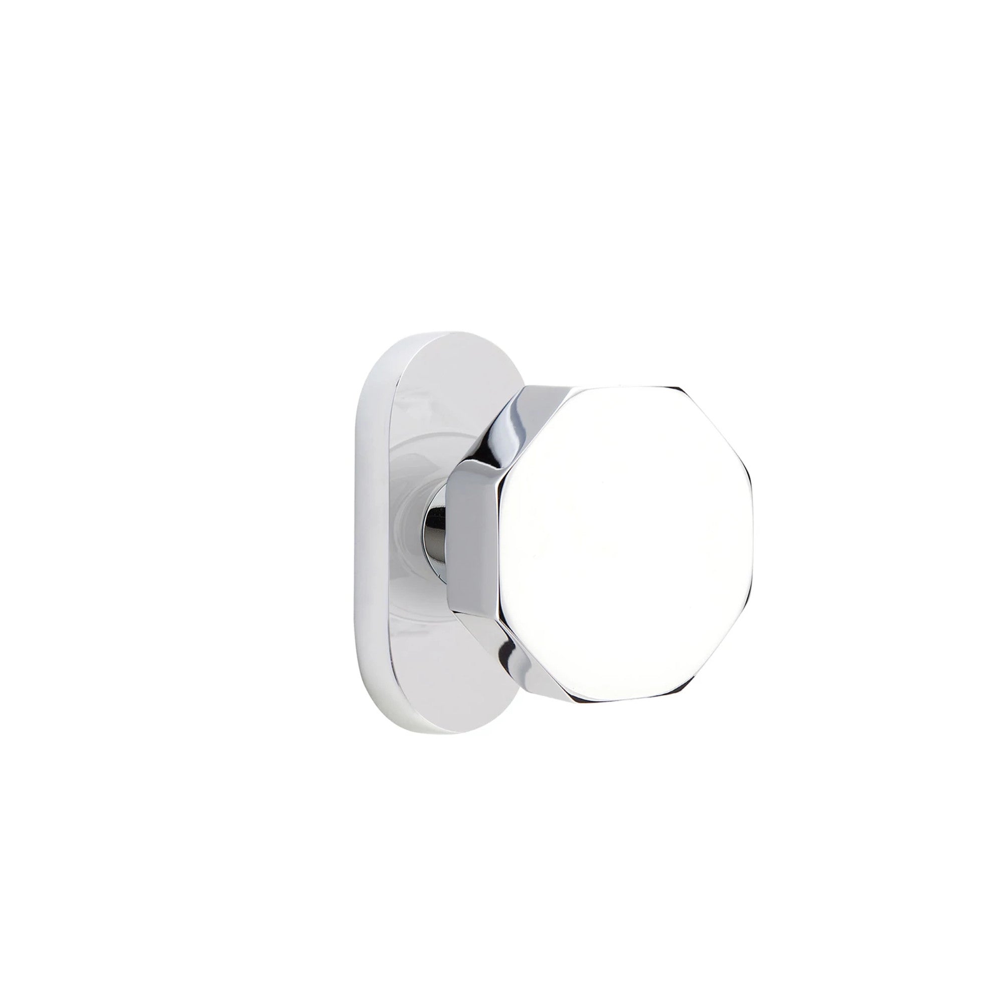 Cromo Pulido · 1-1/2" x3" Oval Rosette