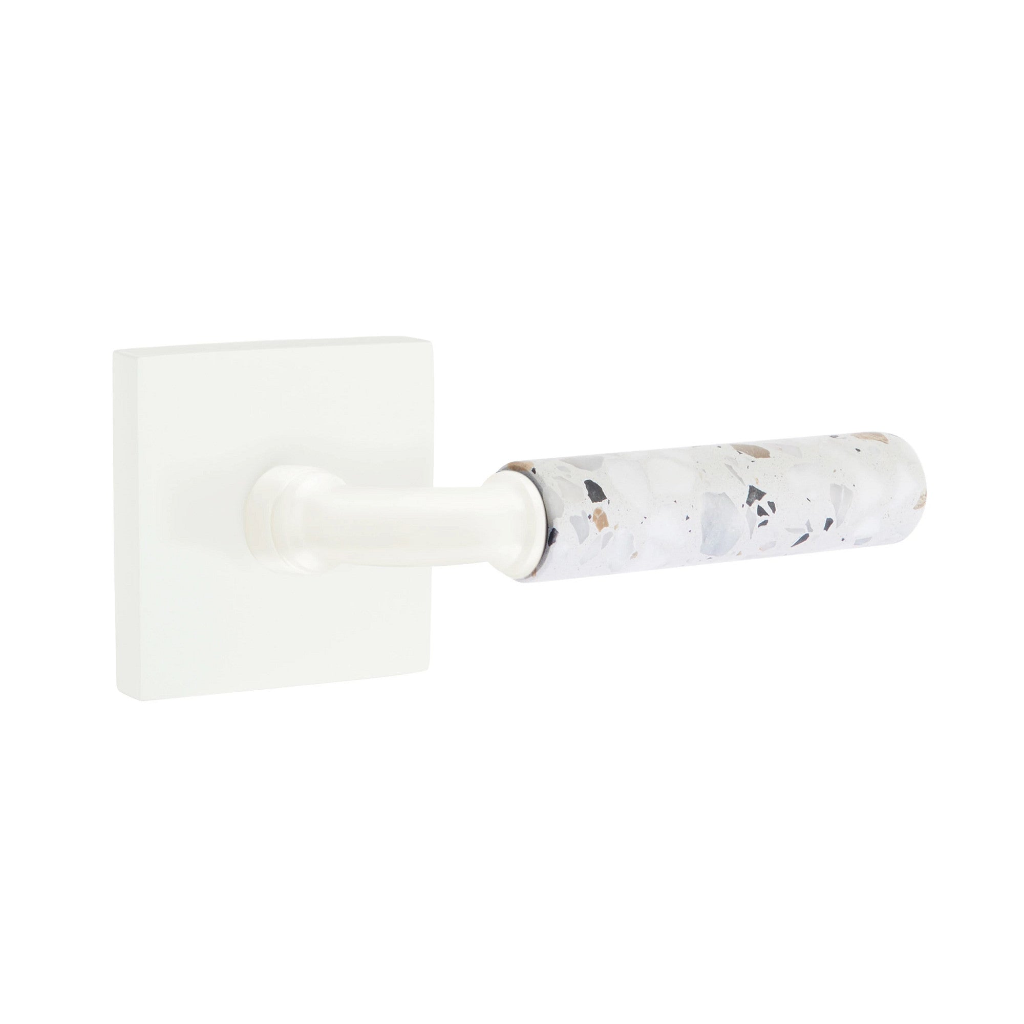 Blanco Mate · Square Rosette