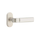 Níquel Satinado · 1-1/2" x3" Oval Rosette