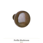 Perilla Mushroom — Rocky Mountain Hardware bronce macizo