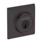 Baldwin Hardware Reserve Cerrojo Chamfered Square — Bronce veneciano