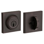 Baldwin Hardware Reserve Cerrojo Contemporary Square — Bronce veneciano