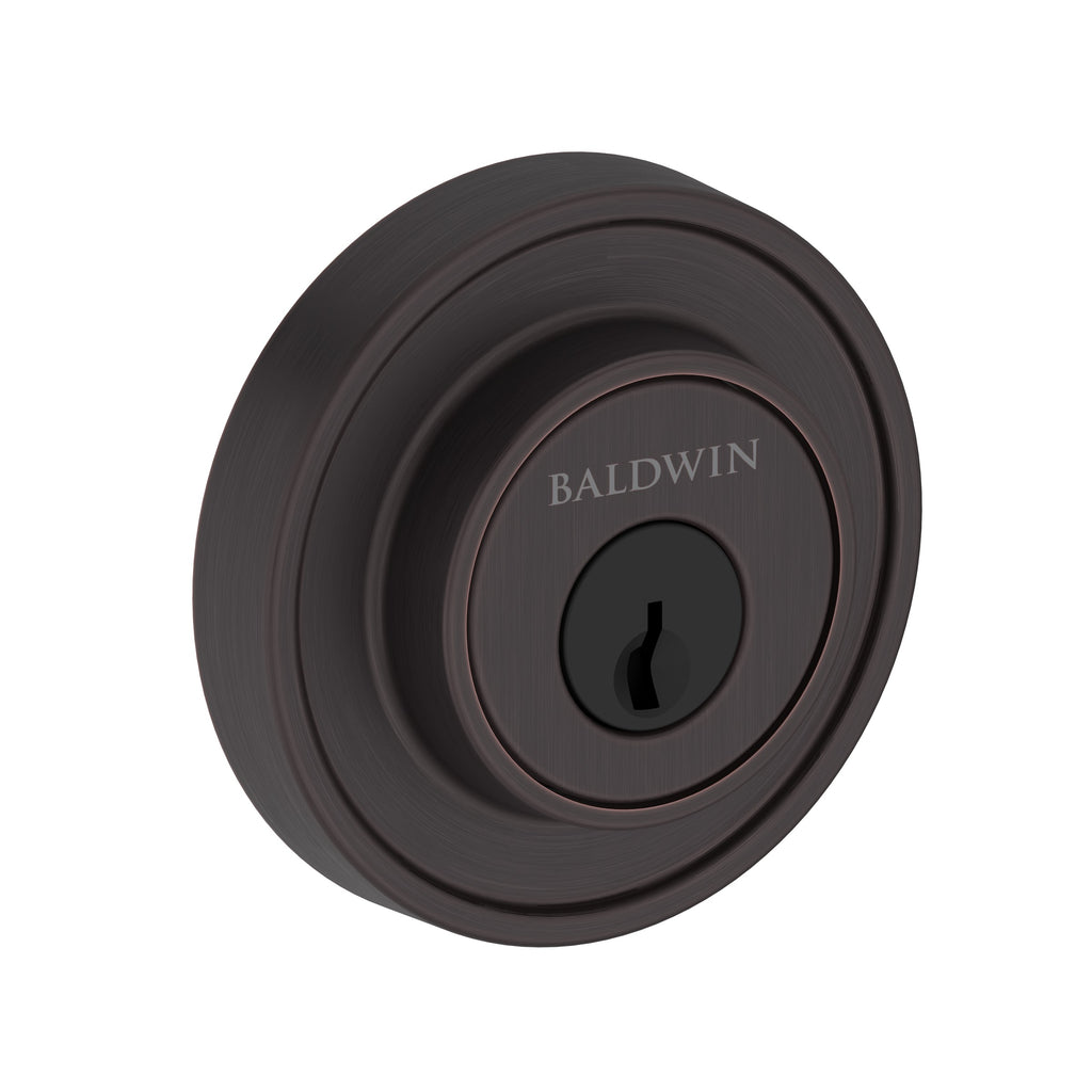Baldwin Hardware Reserve Cerrojo Recessed Round — Bronce veneciano
