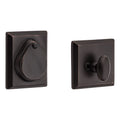 Baldwin Hardware Reserve Cerrojo Rustic Square — Bronce oscuro