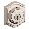 Baldwin Hardware Reserve Cerrojo Traditional Arch — Níquel pulido Lifetime