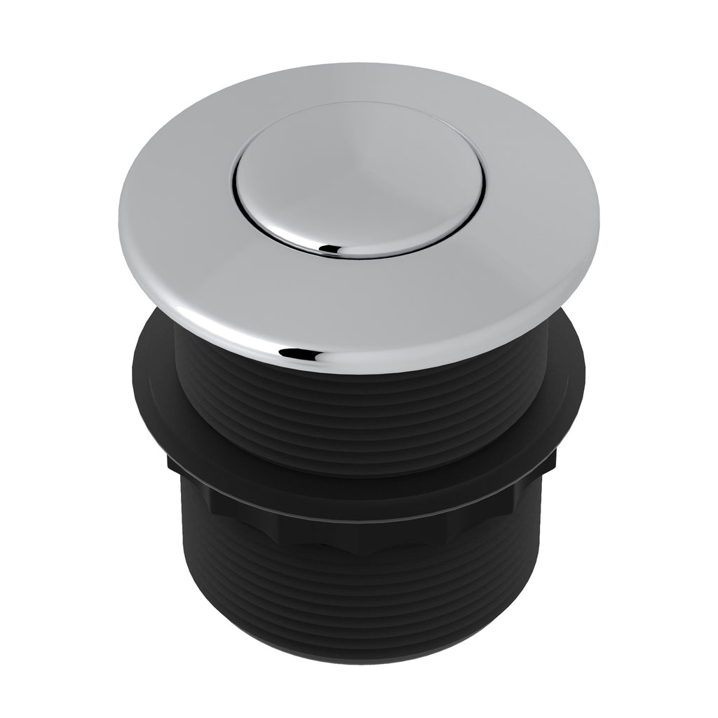 Rohl Botón Neumático para Triturador - Transicional - Cromo Pulido
