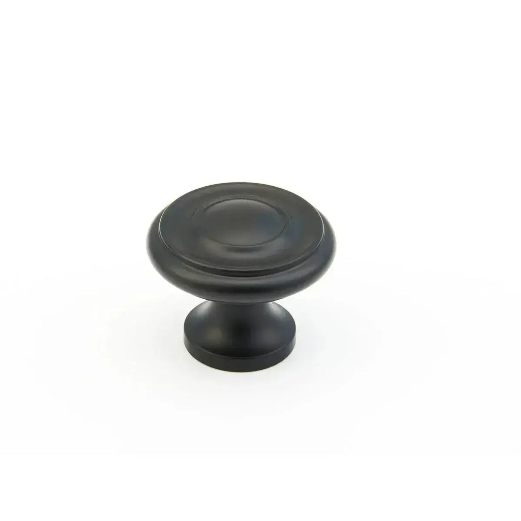 Schaub Perilla Colonial Tradicional Escalonada Redonda — Negro Mate