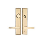 Ashley Norton Juego de Entrada Tubular — Escudo SQLES (Suite Rectangular · Bronce) — foto de producto