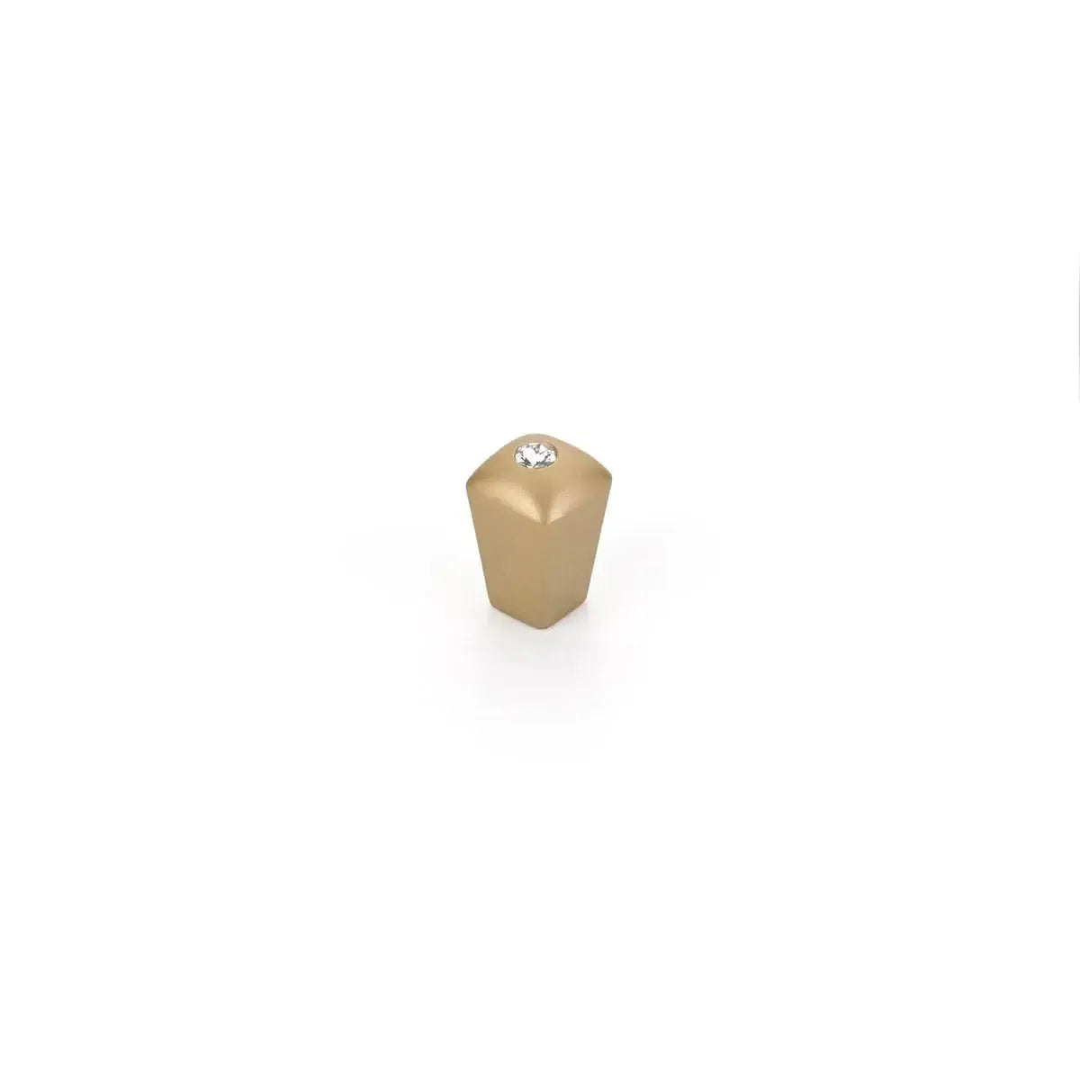 Schaub Perilla Skyevale de Cristal, 1" — Latón Satinado Signature