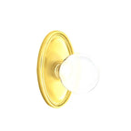 Latón Pulido · Oval Rosette
