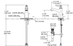 S-K-R99912-4D1-BN Kohler Georgeson Grifo monomando para lavabo, 1.2 gpm