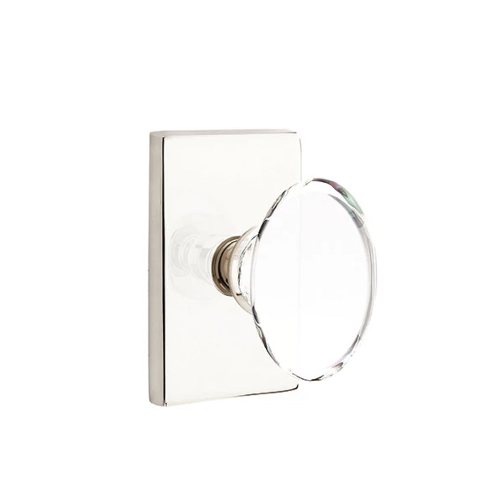 Níquel Pulido · Modern Rectangular Rosette