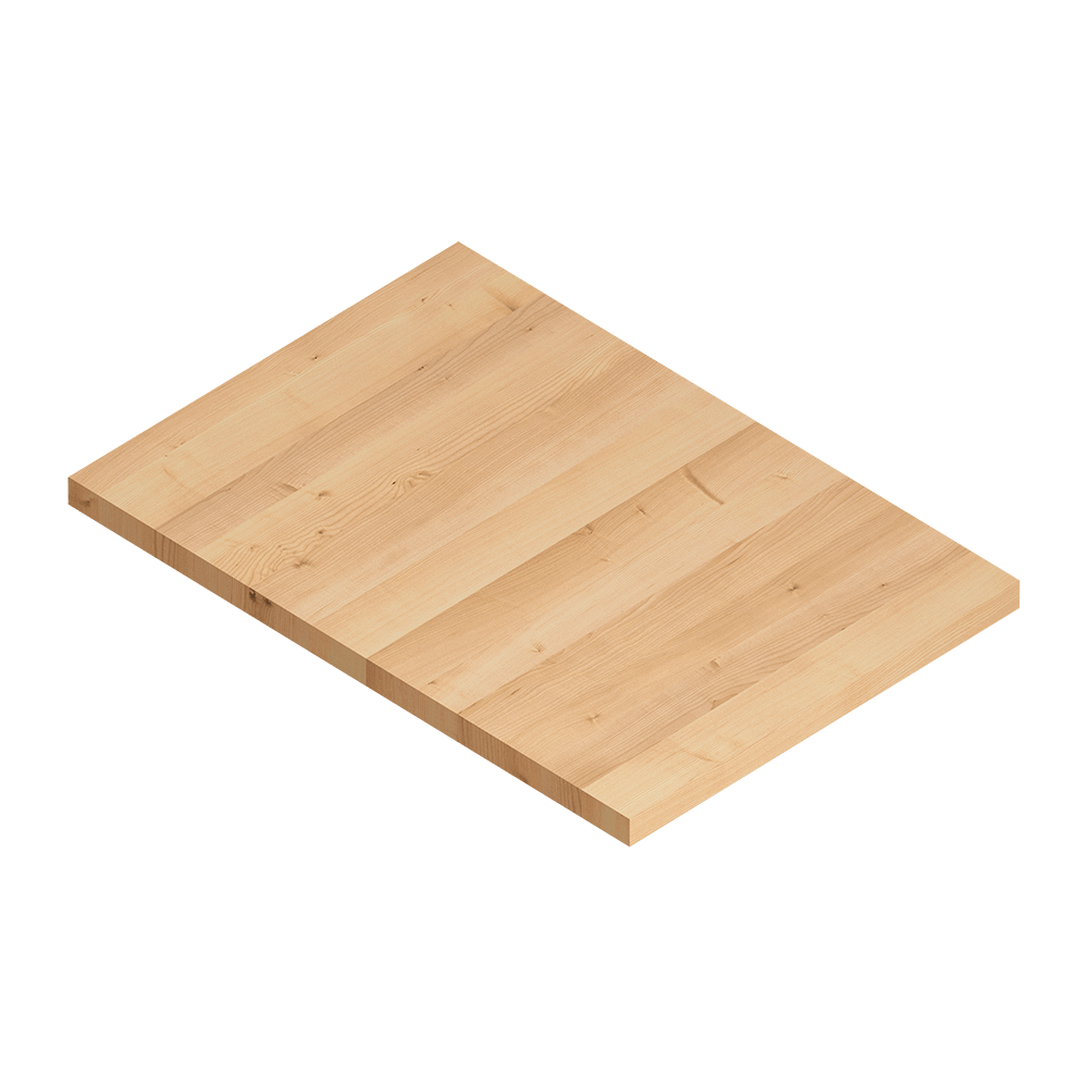 Julien · Tabla de Corte de Madera Maciza para Tarja — Maple / 12″ × 17″ · tazón de 16″ de fondo