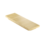 Julien · Tabla de Corte de Madera Maciza para Tarja — Maple / 6″ × 19″ · tazón de 18″ de fondo