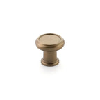 Schaub Perilla Steamworks Redonda, 1-1/4" diám. — Bronce Cepillado