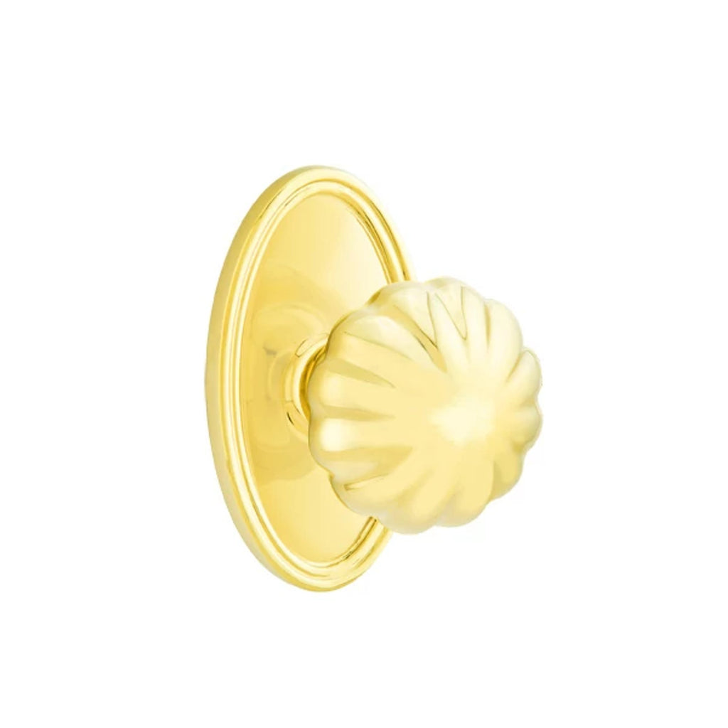 Latón sin Laca · Oval Rosette