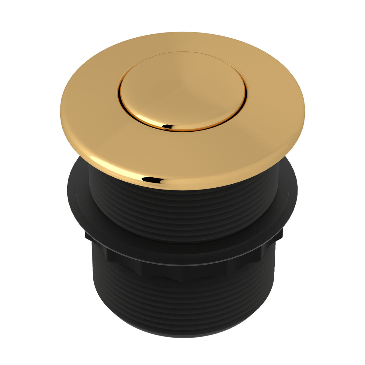 Rohl Botón Neumático para Triturador - Transicional - Oro Inglés