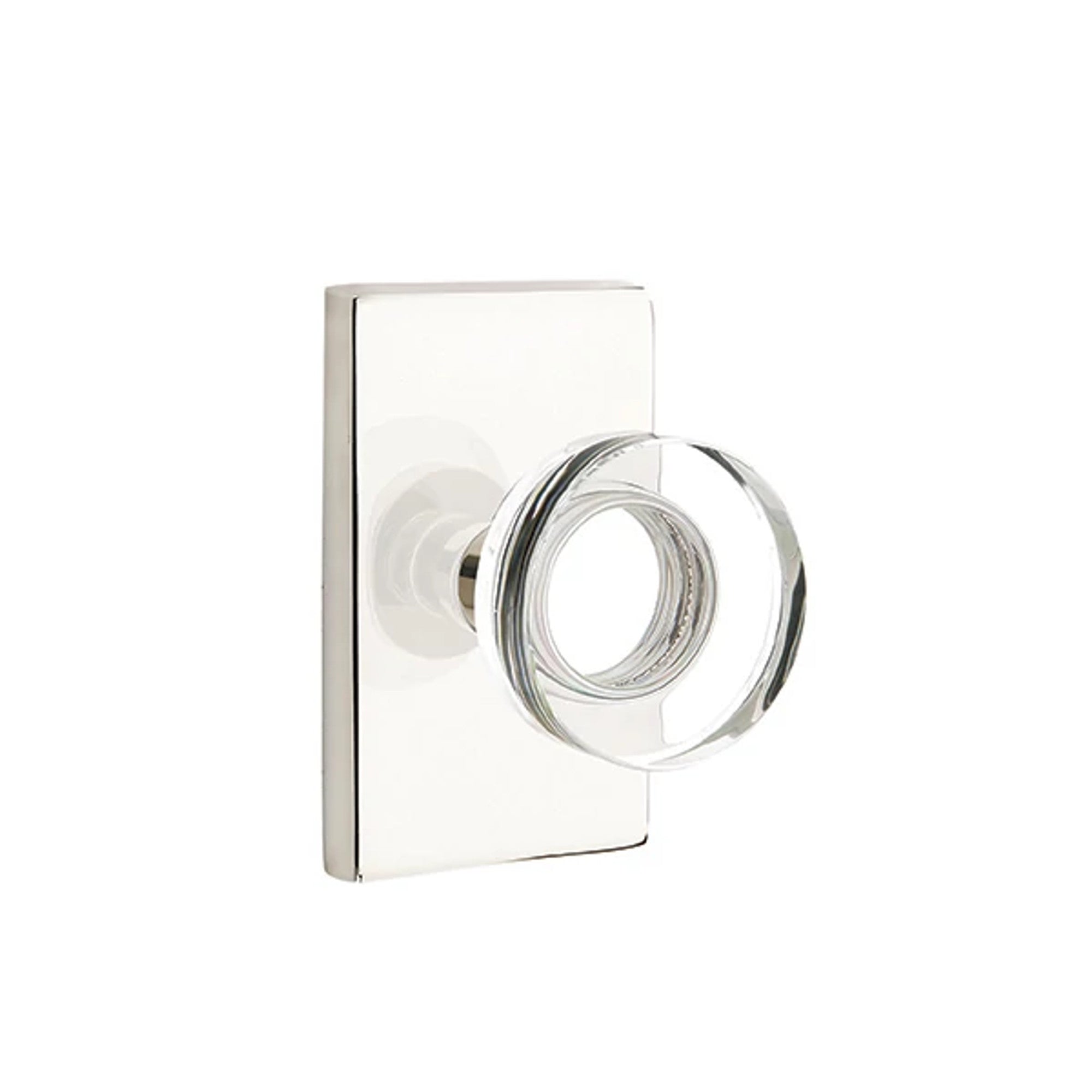 Níquel Pulido · Modern Rectangular Rosette