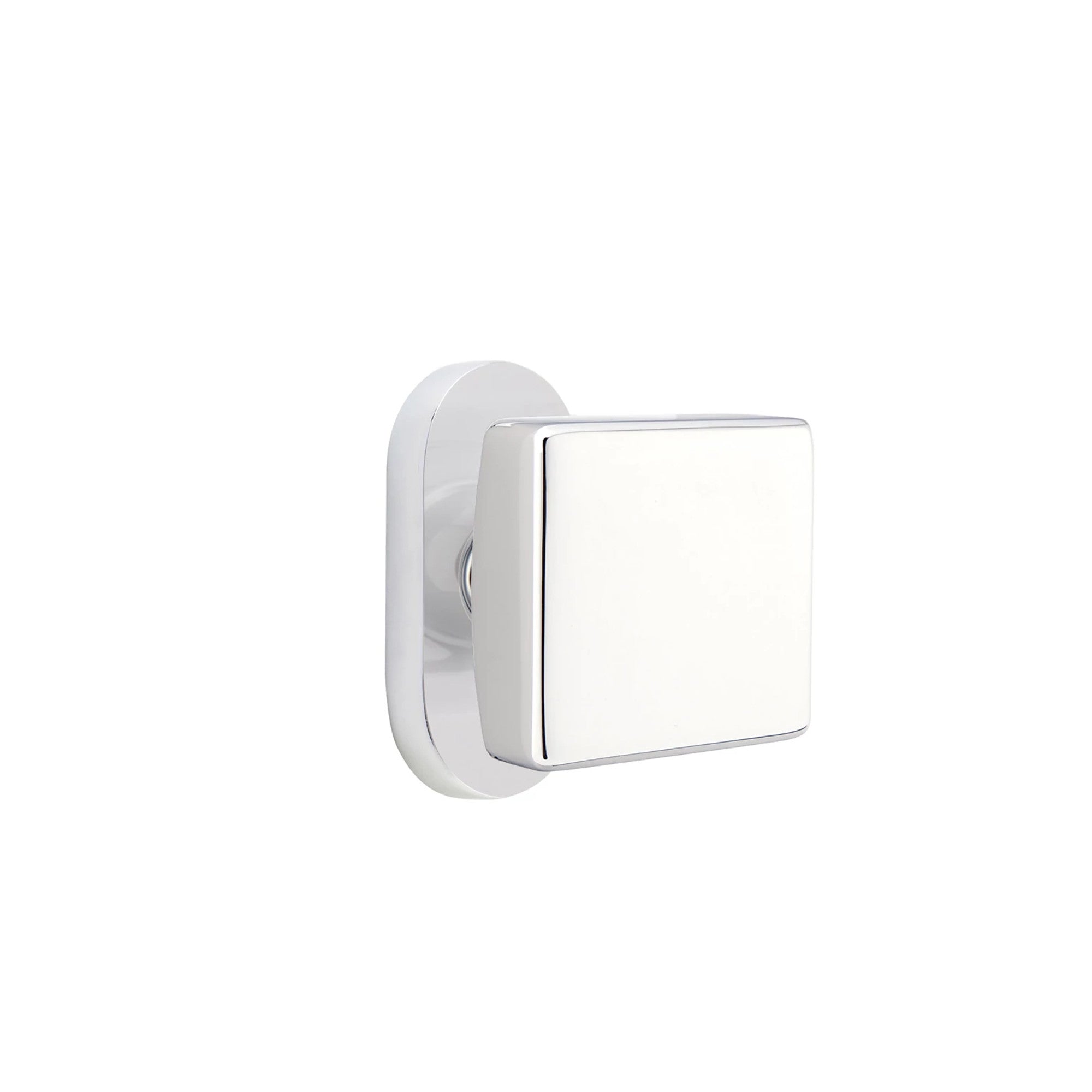 Cromo Pulido · 1-1/2" x3" Oval Rosette