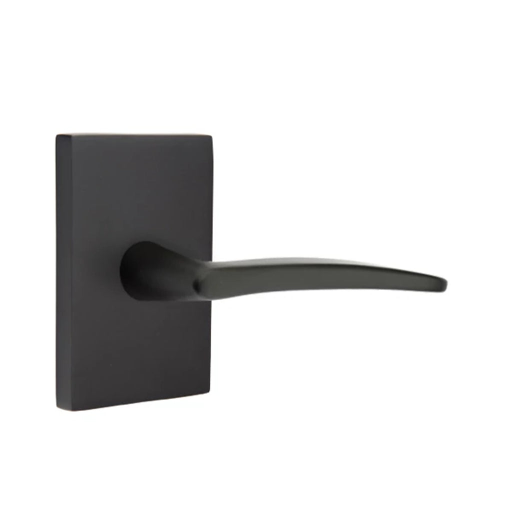 Negro Mate · Modern Rectangular Rosette