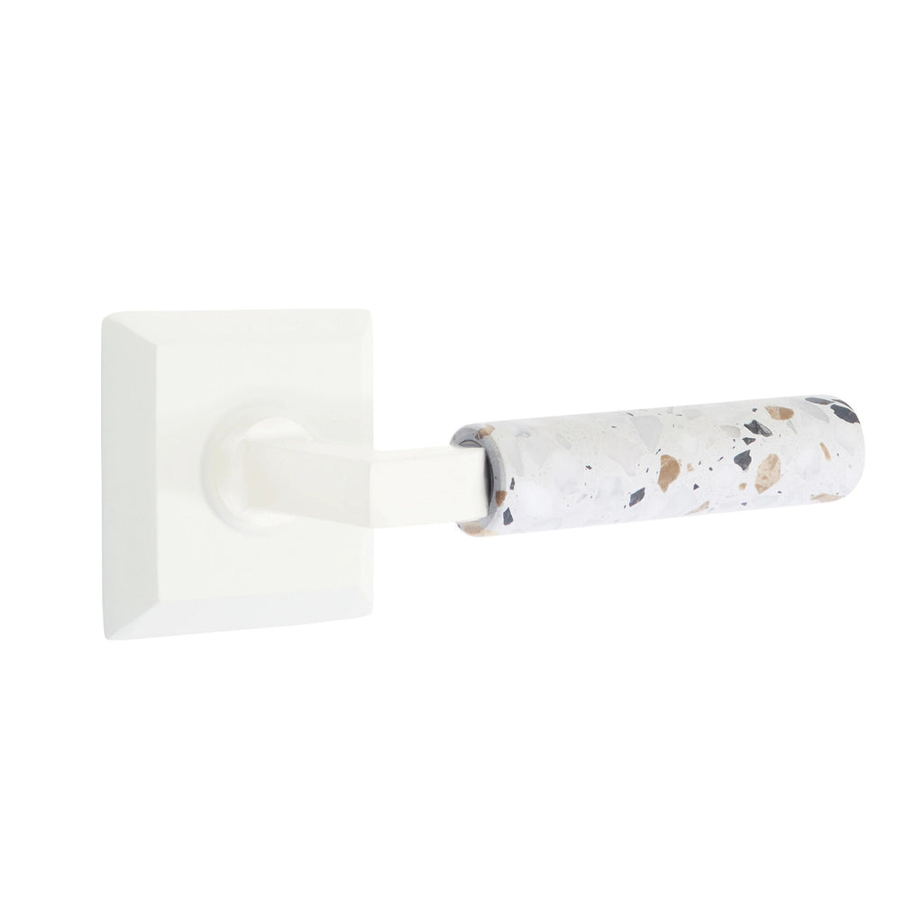 Blanco Mate · Quincy Rosette