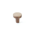 Schaub Perilla Turno Redonda, 1.25" diám. — Bronce Claro