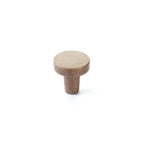 Schaub Perilla Turno Redonda, 1.25" diám. — Bronce Claro