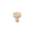 Schaub Perilla Turno Redonda, 1.25" diám. — Bronce Natural