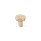 Schaub Perilla Turno Redonda, 1.25" diám. — Bronce Natural