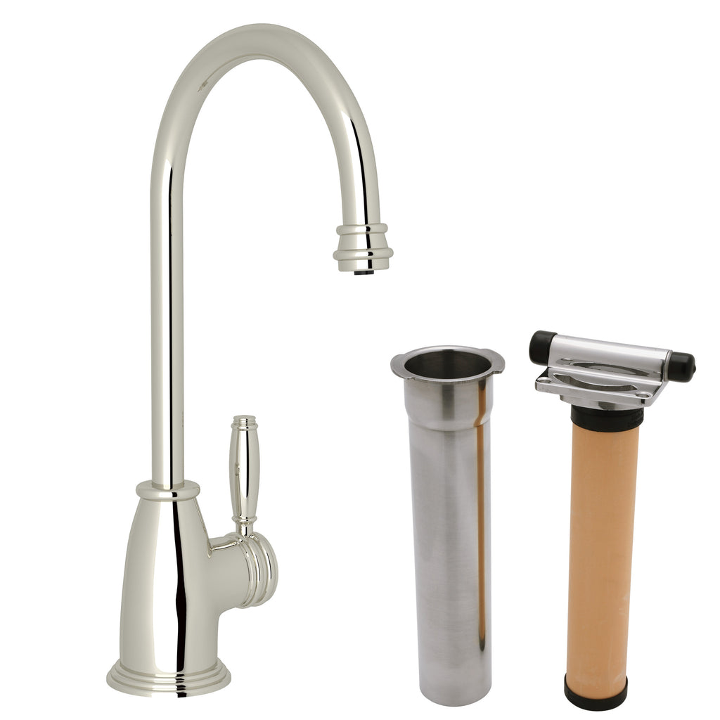 Rohl Gotham Kit de Mezcladora Filtradora de Cocina - Níquel Pulido