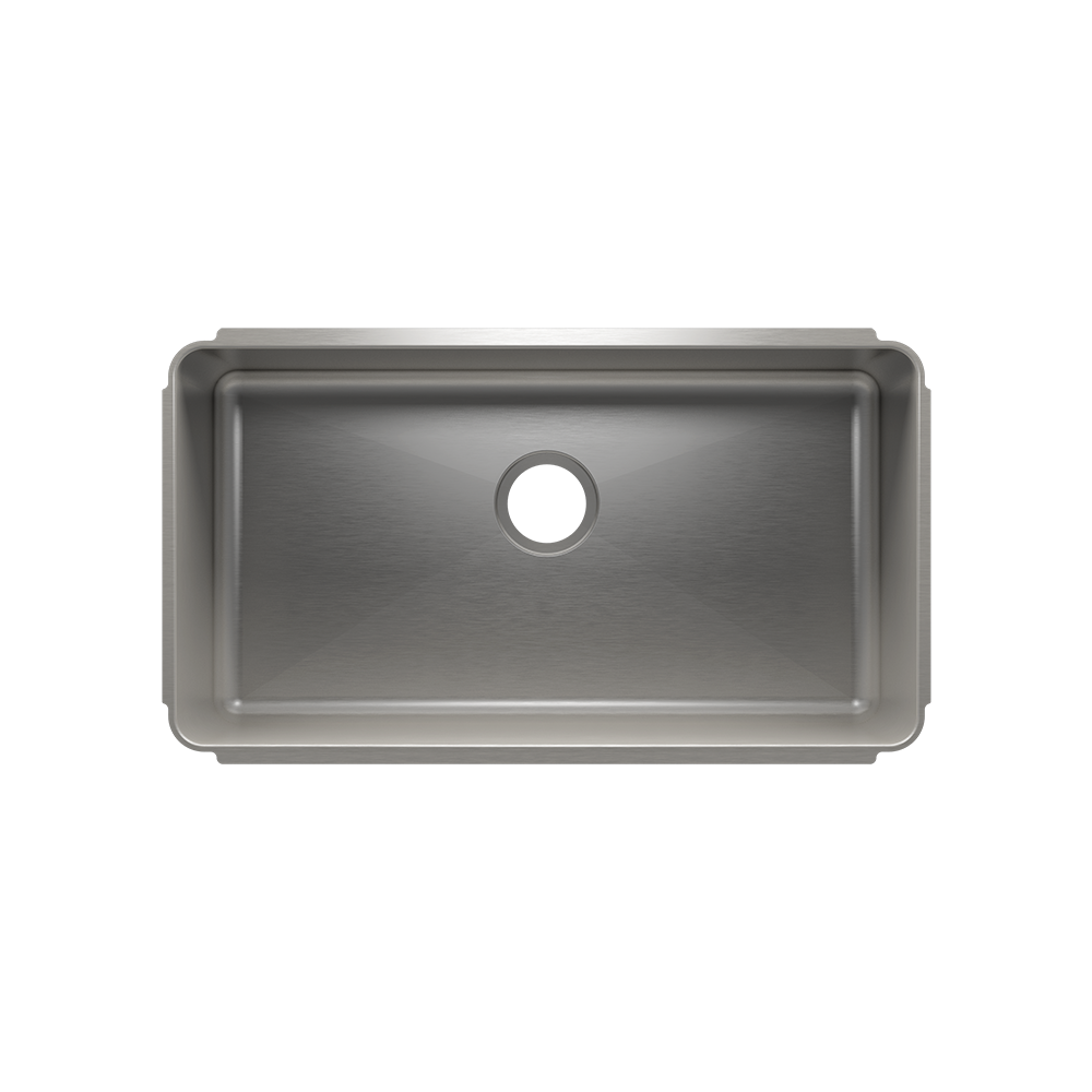 Julien Classic · Tarja de Cocina de Un Tazón (Bajo Cubierta) — 30″ × 16″ × 10″