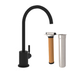 Rohl Lux Kit de Mezcladora Filtradora de Cocina - Negro Mate